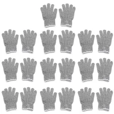 10Pair XL Safe Cut Resistant Gloves Food Grade Level 5 Protection For Kitchen Oy