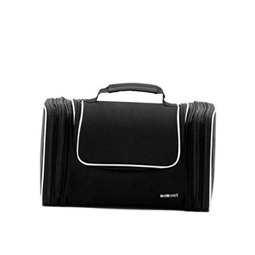 Toiletry Bag/Makeup Organizer/Cosmetic Bag/Portable Travel Kit Black-image