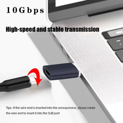 USB To Type-C Adapter Aluminum Alloy USB A To Type C Converter for Phone Tablet - Afbeelding 6 van 10
