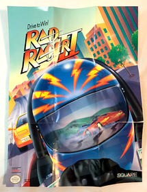 Rad Racer II 2 Nintendo NES CIB Complete Manual Box Cartridge SQUARE Authentic