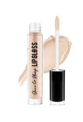 @ SWISS BEAUTY Shine & Plump Lip Gloss Pink Nude 01 4ml o052