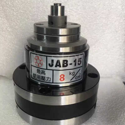 Front rotary air pressure inner support up collet pneumatic chuck JAB-15
