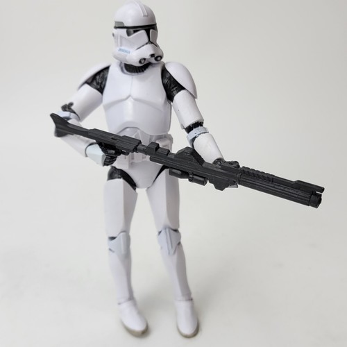 Star Wars ROTS Quick Draw Clone Trooper Loose - Picture 2 of 3