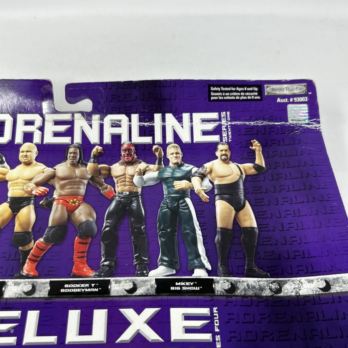 WWE Adrenaline Series 21 Booker T & Boogeyman Sealed Jakks WWE Adrenaline Series 21 Booker T & Boogeyman Sealed Jakks