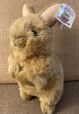 Dan Dee soft expression plush Brown Bunny Rabbit With Tags