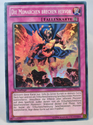Yu-Gi-Oh!  Die Monarchen brechen hervor - PRIO-DE076 Karte