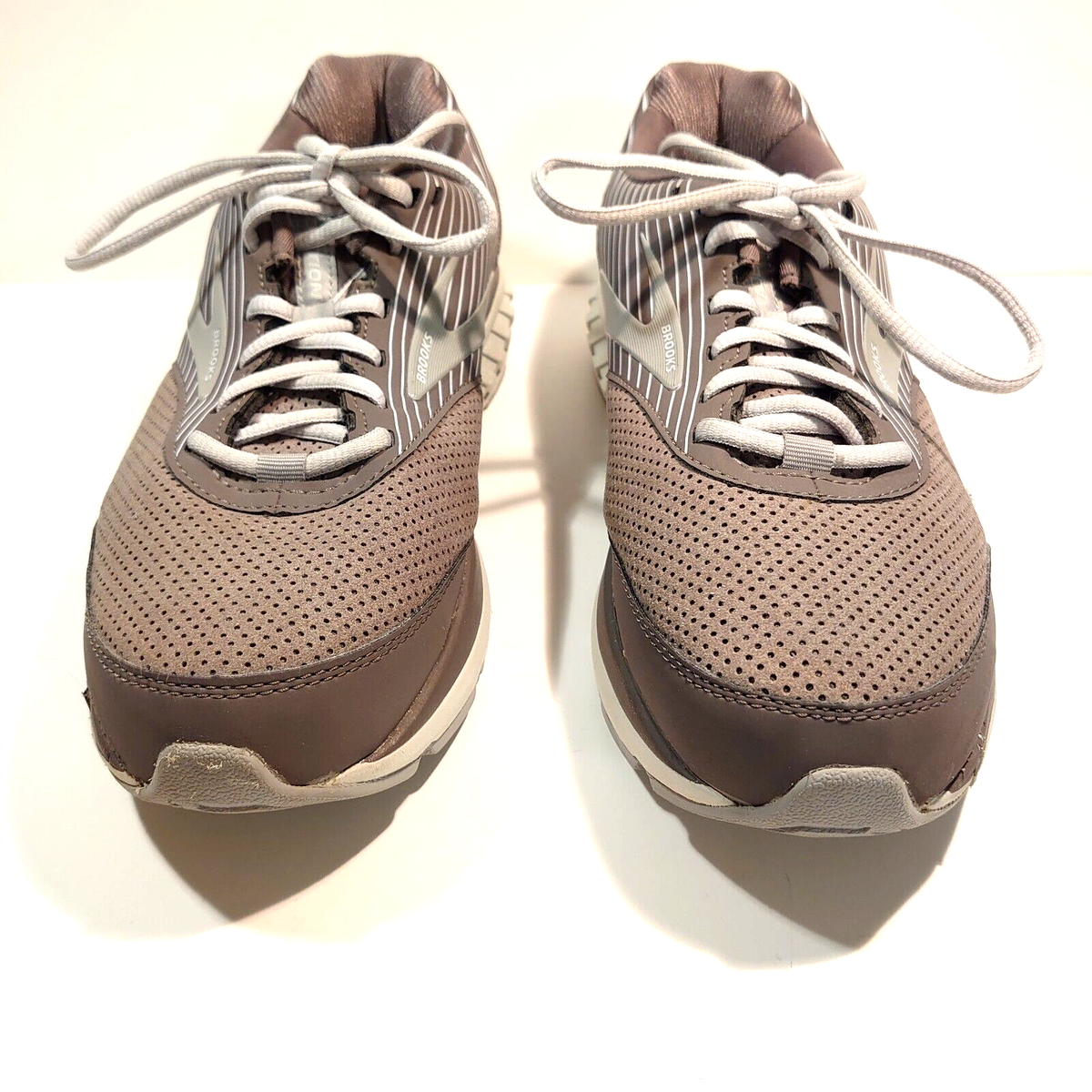 Brooks Addiction Walker Running Shoes Sneakers Lace Up Athletic Leather Brown Brooks Addiction Walker 2 - Men main image 3