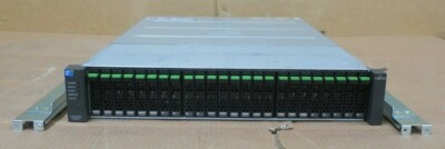 Fujitsu Eternus DX80 S2 24-Bay Enclosure FTS-ET082DCU 18.2TB HDD 2x Ctrls 2x PSU