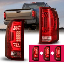 Sequential 2007-2013 For Chevy Silverado 1500 2500 3500hd Brake Led Tail Lights