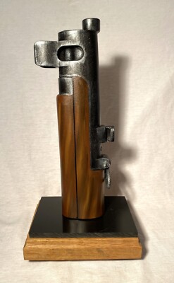 Träger Aufsteller für Enfield N°1 Mk3 Bayo. mit Holzsockel