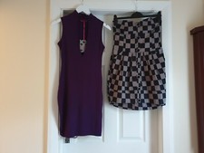 Dress "Miss Real“and "Boohoo“ 2 piece Size: 12 ( UK )  Eur 40,US 8 New SALE