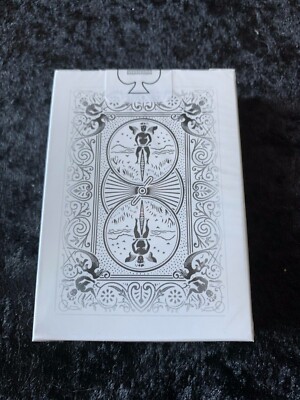 Bicycle White Ghost Spielkarten -out of print- Ellusionist - Sammlerstück- USPCC