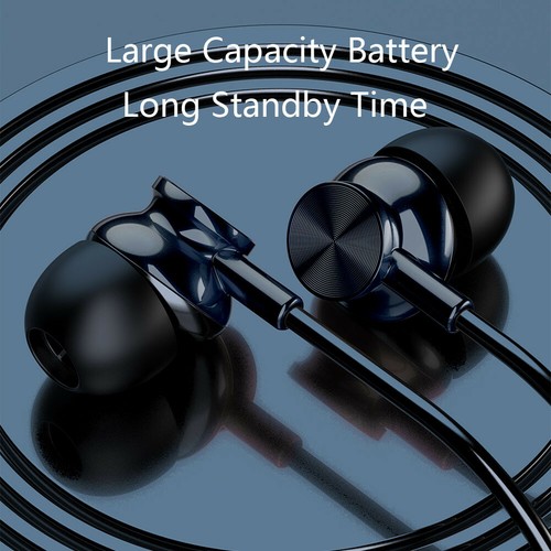 Bluetooth Earphones Noise Cancelling Headset Wireless Sport Headphones Earbuds - Picture 6 of 13