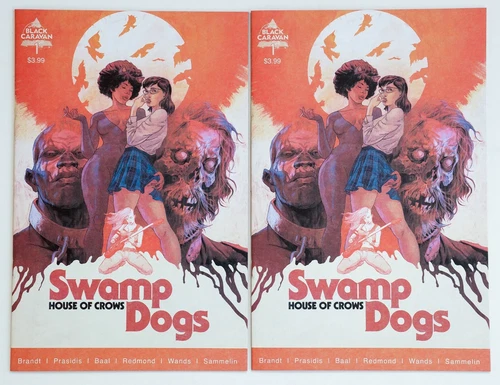 SWAMP DOGS #1 Cover A Lot (2 copies)  Sammelin Scout Comics Black Caravan New