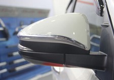 For Toyota RAV4 2014-2015 Chrome Side Rearview Mirror Rubbing Chafing Strip Trim