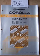 § D52) TOYOTA COROLLA AE9_ EE9_ CE90 electrical wiring diagram (1990)