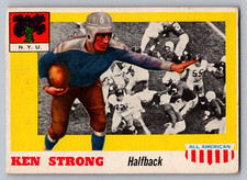 1955 TOPPS ALL-AMERICAN #24 KEN STRONG N.Y.U.