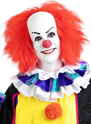 Offizielles Pennywise Perücke - Es Movie (Warner Bros) Halloween Funidelia