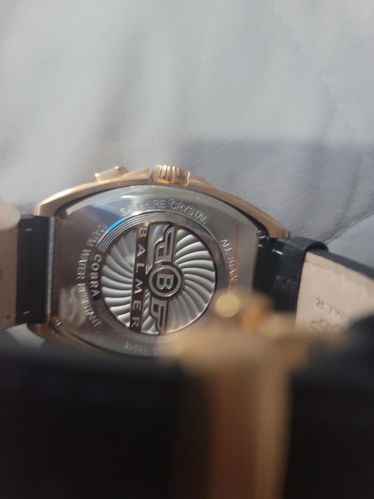 Balmer Cobra Chronograph New Rosegold/Black