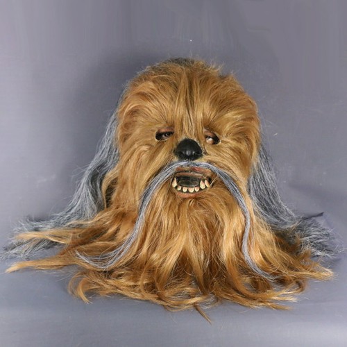 Cosplay Chewbacca Fancy Dress Costume Chewie Mask Gloves Feet Bag Halloween Suit - Picture 9 of 11