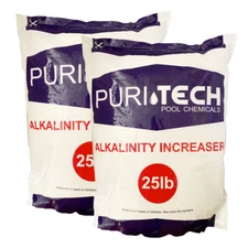 Puri Tech 50lb Total Alkalinity Increaser Sodium Bicarbonate for Swimming Pools