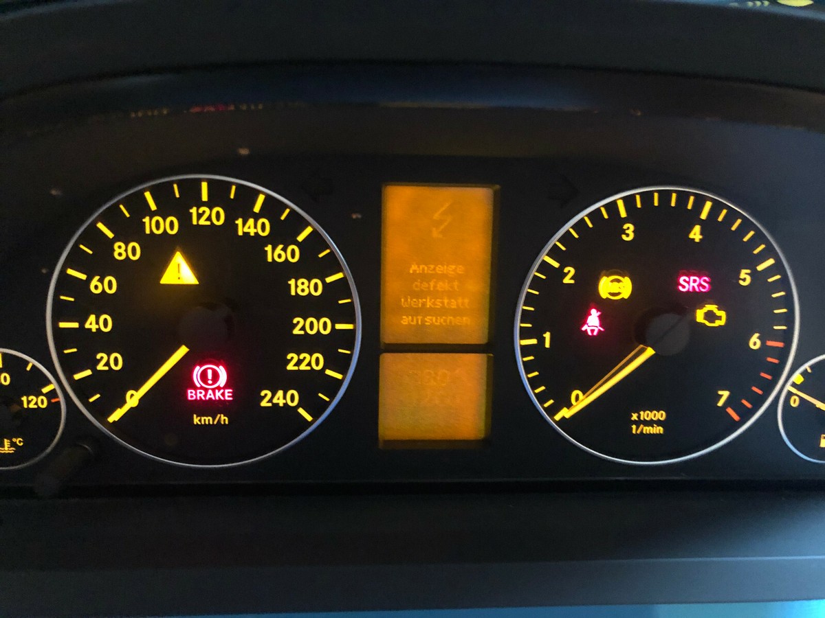 LCD Premium Display Tacho Kombiinstrument Mercedes A-Klasse W169 - Foto 5