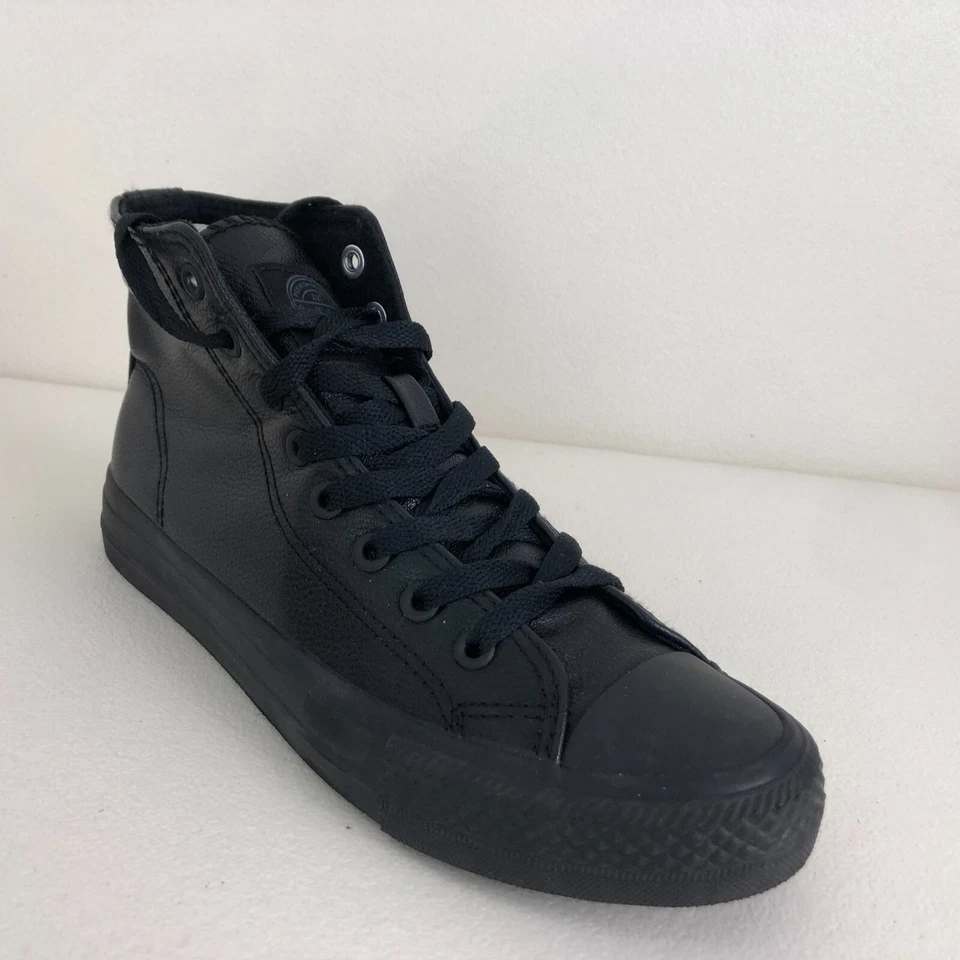 Soulcal & Co Black Leather Sports Trainers Sneakers Women UK 5 Eur 38 - Image 2 of 4
