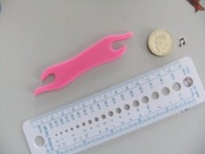 1 Bommelrahmen Inkle Tatting Shuttle Webstuhl Babydecken Wolle &Ouml;ko NEU