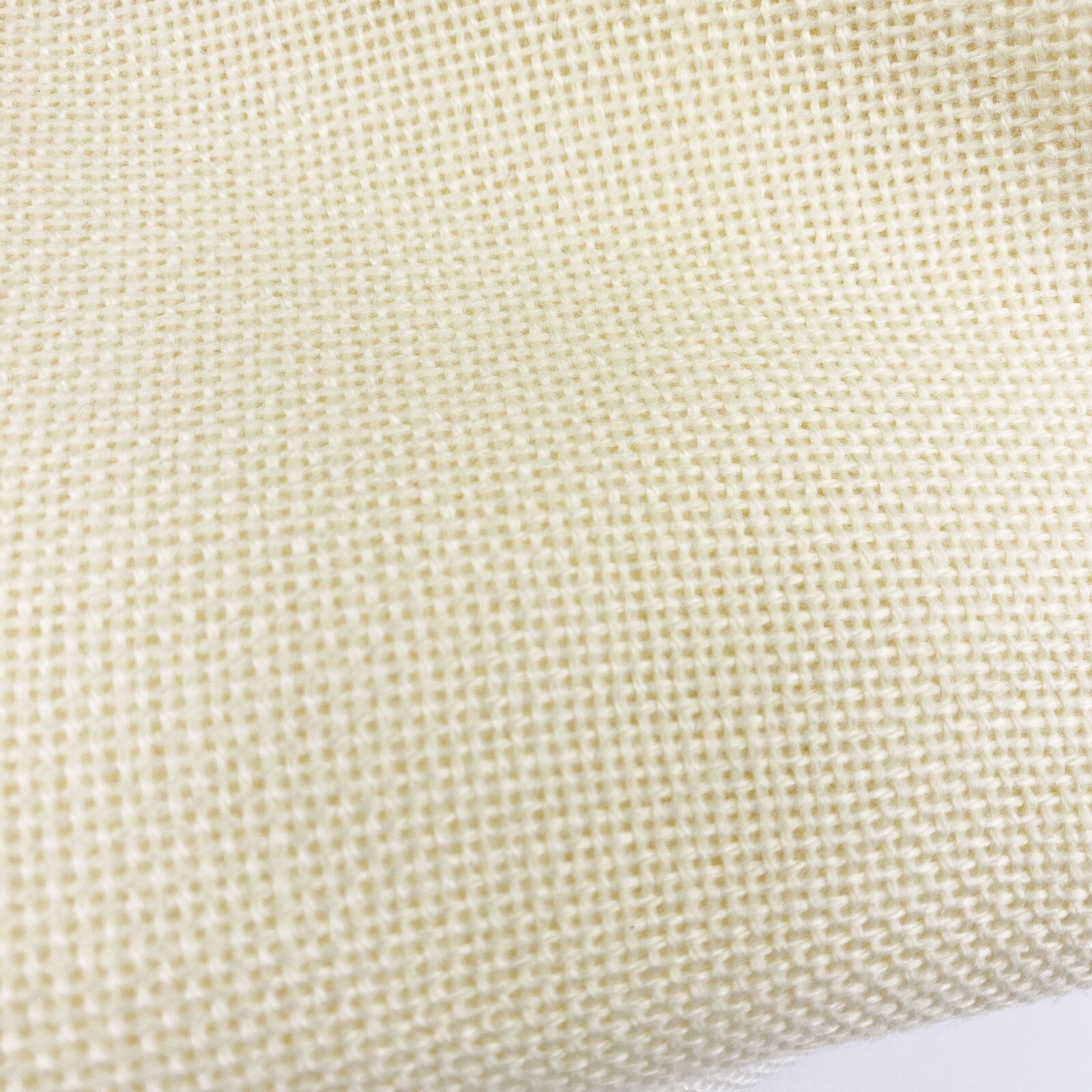 Zweigart Cross Stitch Afghan Fabric Lot 49"x56"/ 59"x45" Cream Ivory 14