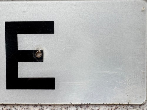 UK British Vanity Front Number License Licence Plate BAD 1E - Picture 6 of 7