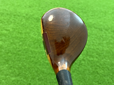 PAL JOEY GOLF DRIVER Oil Hardened Persimmon Right Handed Steel TT
