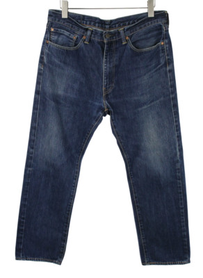 Levi's 505 Herrenjeans W36/L32 Komfort Gerade Für Reißverschluss Fly Distressed