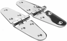  2PCS Marine Stainless Steel Door Hinges Folding Hinges 5-5/8"*1-1/2"