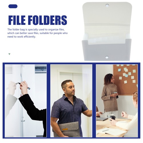 Folder Information Bag Office Student Accordion Organizer Document - Bild 7 von 12