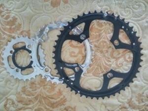 shimano 9 speed chainrings