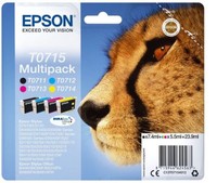 Epson T0715 Multipack Ghepardo Original Tintenpatrone