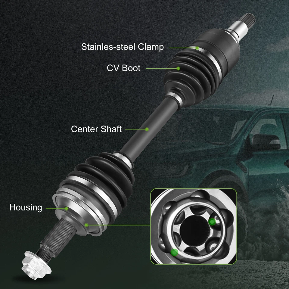 Pair Fits Lexus GS350 IS250 Front AWD 2007-2011 2008 CV Axle Half Shaft - Image 2 of 4