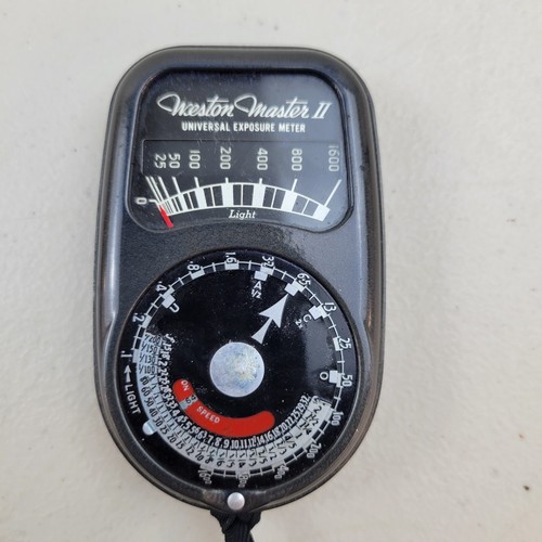 Weston Master II Universal Exposure Light Meter Model 735 Leather Carry Case - Picture 7 of 8