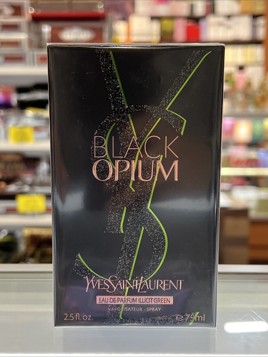 Black Opium 75Ml Eau de Parfum illcit Green Spray Yves