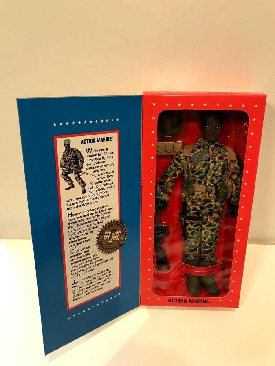 1996 G.I Joe WWII 50th Anniversary Action Marine Limited Edition
