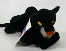 Bagheera Disney Minnie Bean Bag Plush from Jungle Book New w/ Tag Toy Panther