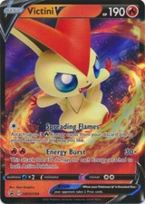 Holo Victini V - SWSH104  Sword & Shield Promo Pokemon TCG