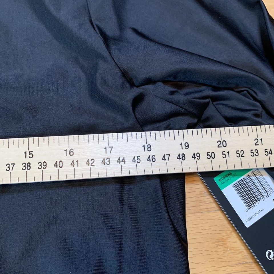 NIKE POWER SPEED MUJER RECORTADA MANGA LARGA RUNNING TOP NEGRO AR1942-723 Talla XL Foto 4 de 4