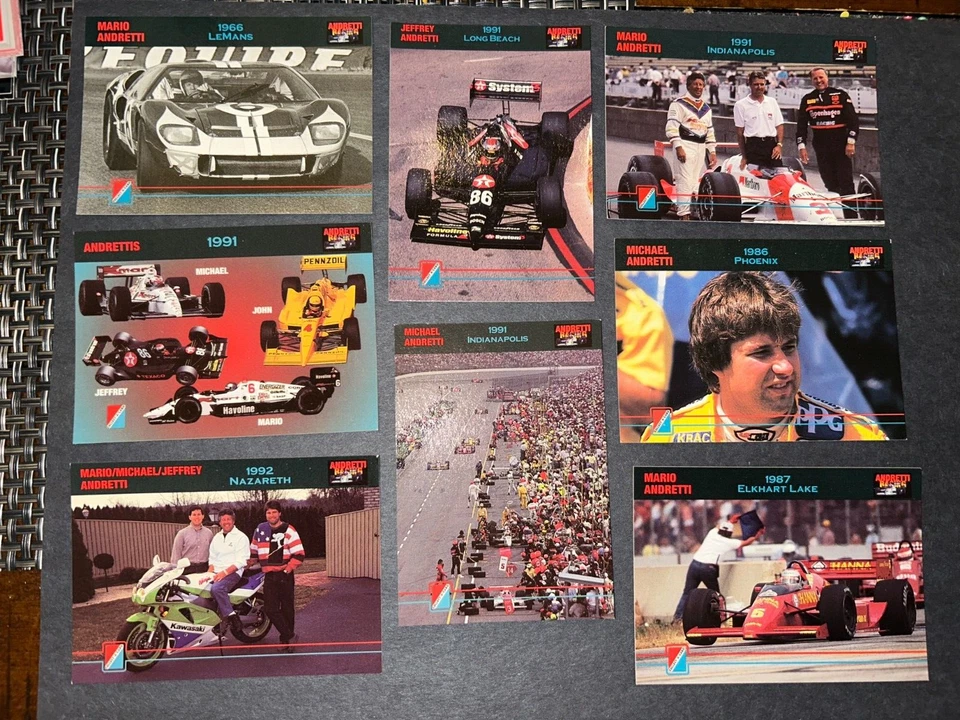 1992 COLLECT-A-CARD ANDRETTI RACING TRADING CARDS YOU CHOOSE DISCOUNTS FS - Image 3 of 4