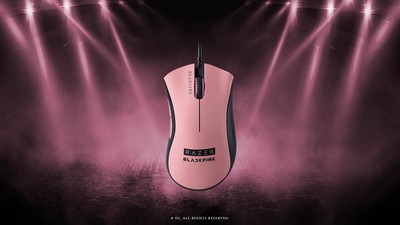Razer DeathAdder Essential-Blackpink Edition.  Razer X Blackpink PLAY IN PINK!!
