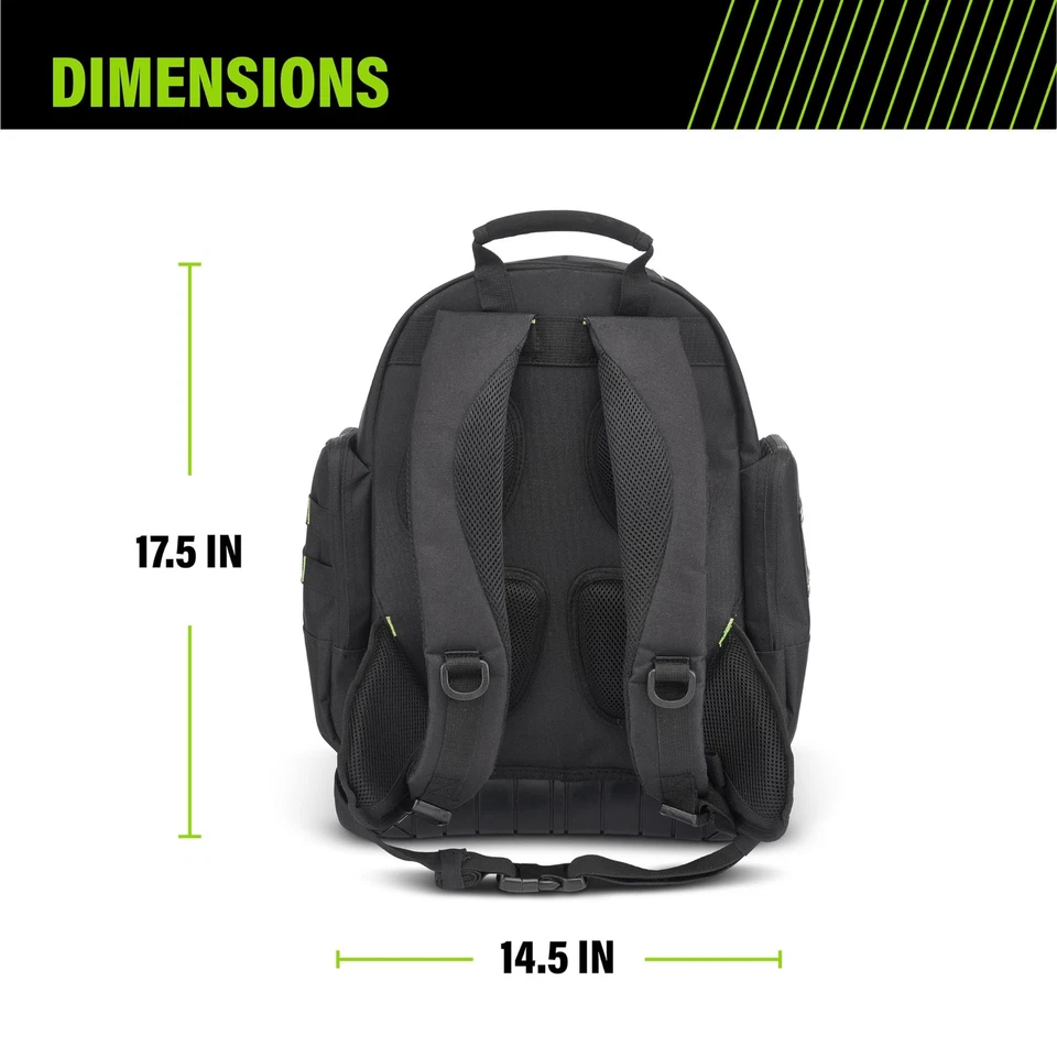 AWP Extreme Tool Backpack | Rugged Polyester Jobsite Backpack with Waterproof... - Image 4 of 4