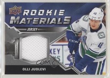 2020-21 Upper Deck Rookie Materials Olli Juolevi #RM-OJ 06e1