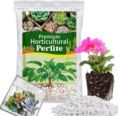 Organic Horticultural Perlite,Natural Perlite Improved Drainage, Ventilation & R