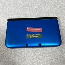 Nintendo 3DS LL Blue Console Japan Import US Seller Broken For Parts Repair