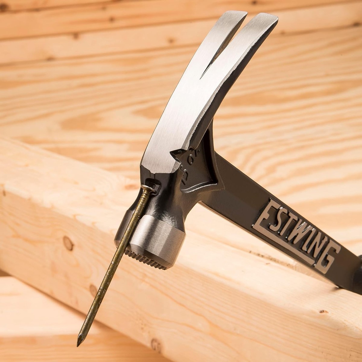 15 oz Framing Hammer with Magnetic Nail Starter & Shock Reducing